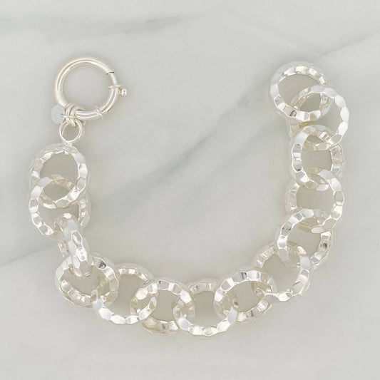 Pulso Aros 21g / 23cm / 5.75mm Plata 925