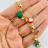 Pulso Tropical 10.65g / 21cm / 3mm Plata Vermeil 925