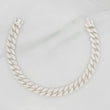 Pulso Cubano 16.65g / 18cm / 8.15mm Plata 925