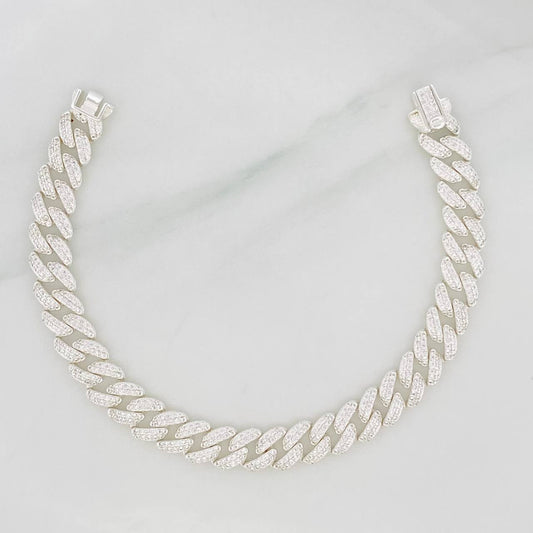 Pulso Cubano 16.75g / 16.75cm / 8.05mm Plata 925