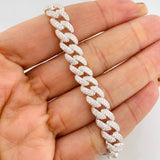 Pulso Cubano 16.65g / 18cm / 8.15mm Plata 925