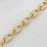 Pulso GC 12.25g / 18cm / 6.1mm Plata Vermeil 925