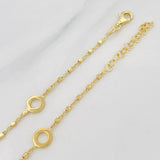 Pulso Aros 3g / 20.5cm / 1.6mm Plata 925