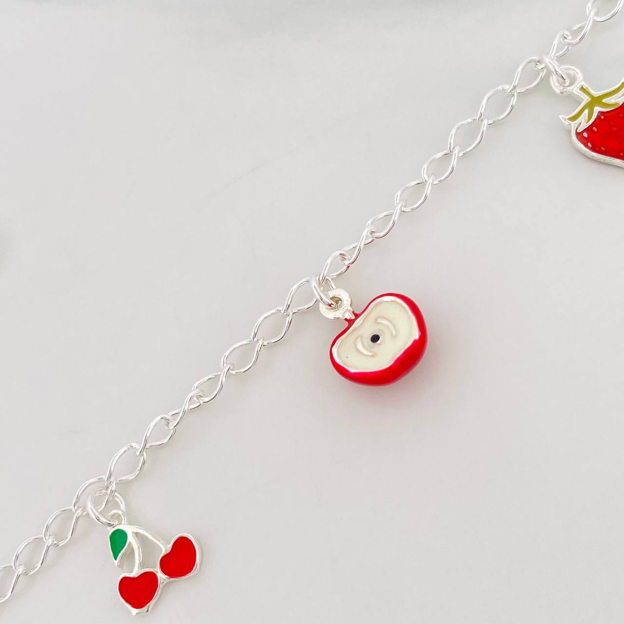 Pulso Frutal 3.35g / 16cm / 3.1mm Plata 925