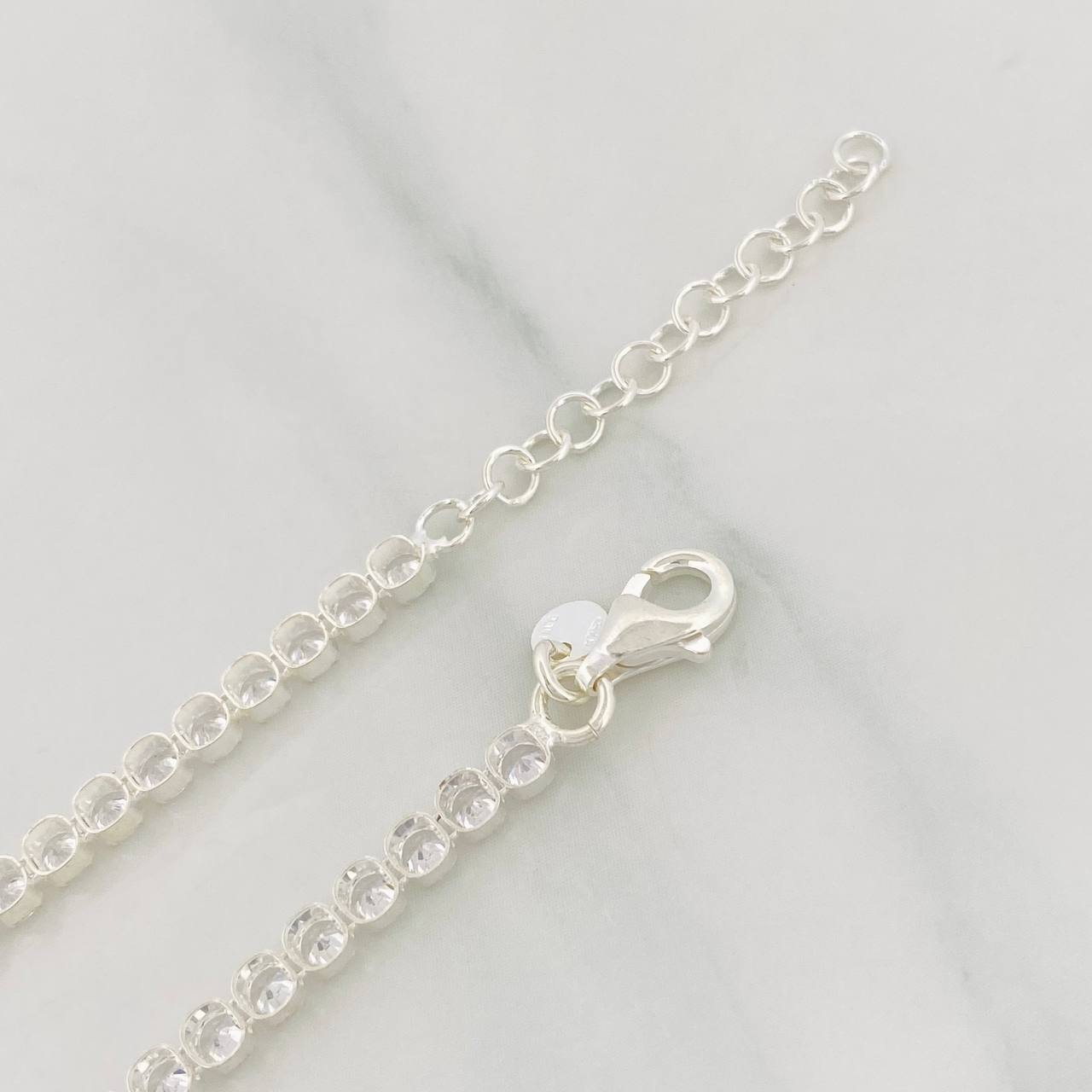 Pulso Destello 3.45g / 19cm / 3mm Plata 925