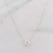Cadena Veneciana Corazon 1.85g / 45cm / 0.75mm Plata 925
