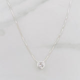 Cadena Veneciana Corazon 1.85g / 45cm / 0.75mm Plata 925