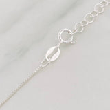 Cadena Veneciana Corazon 1.8g / 45cm / 0.7mm Plata 925