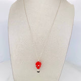 Cadena Aro Seguido Globo 6.15g / 45cm / 1mm Plata 925
