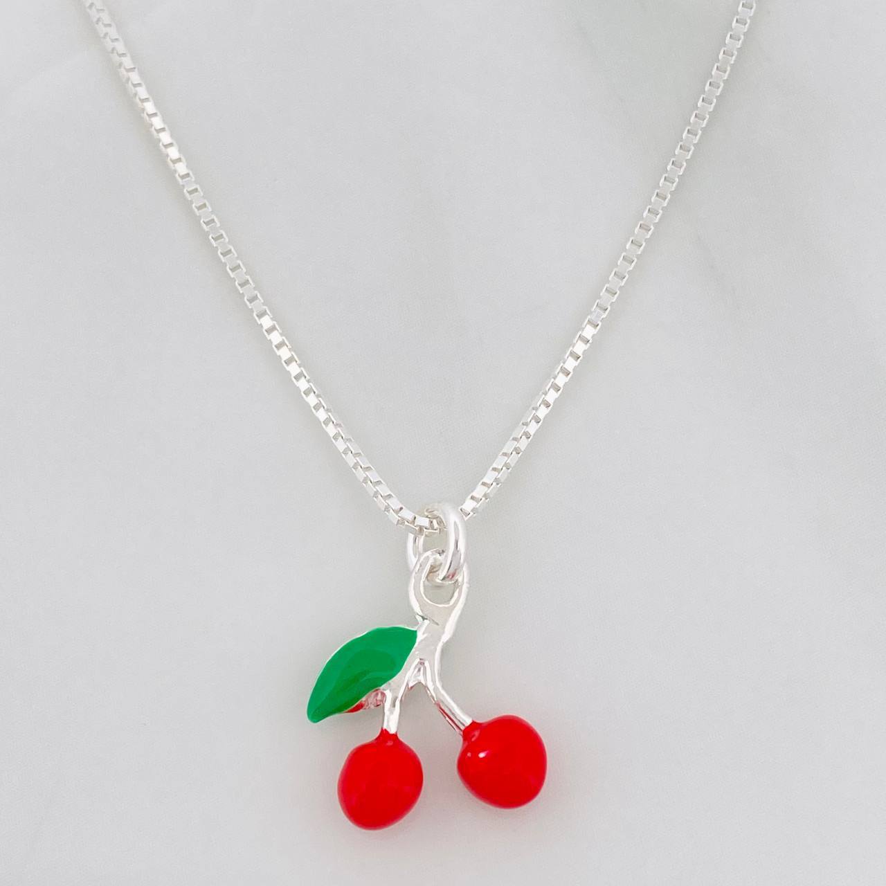 Cadena Veneciana Cereza 3.25g / 45cm / 0.8mm Plata 925