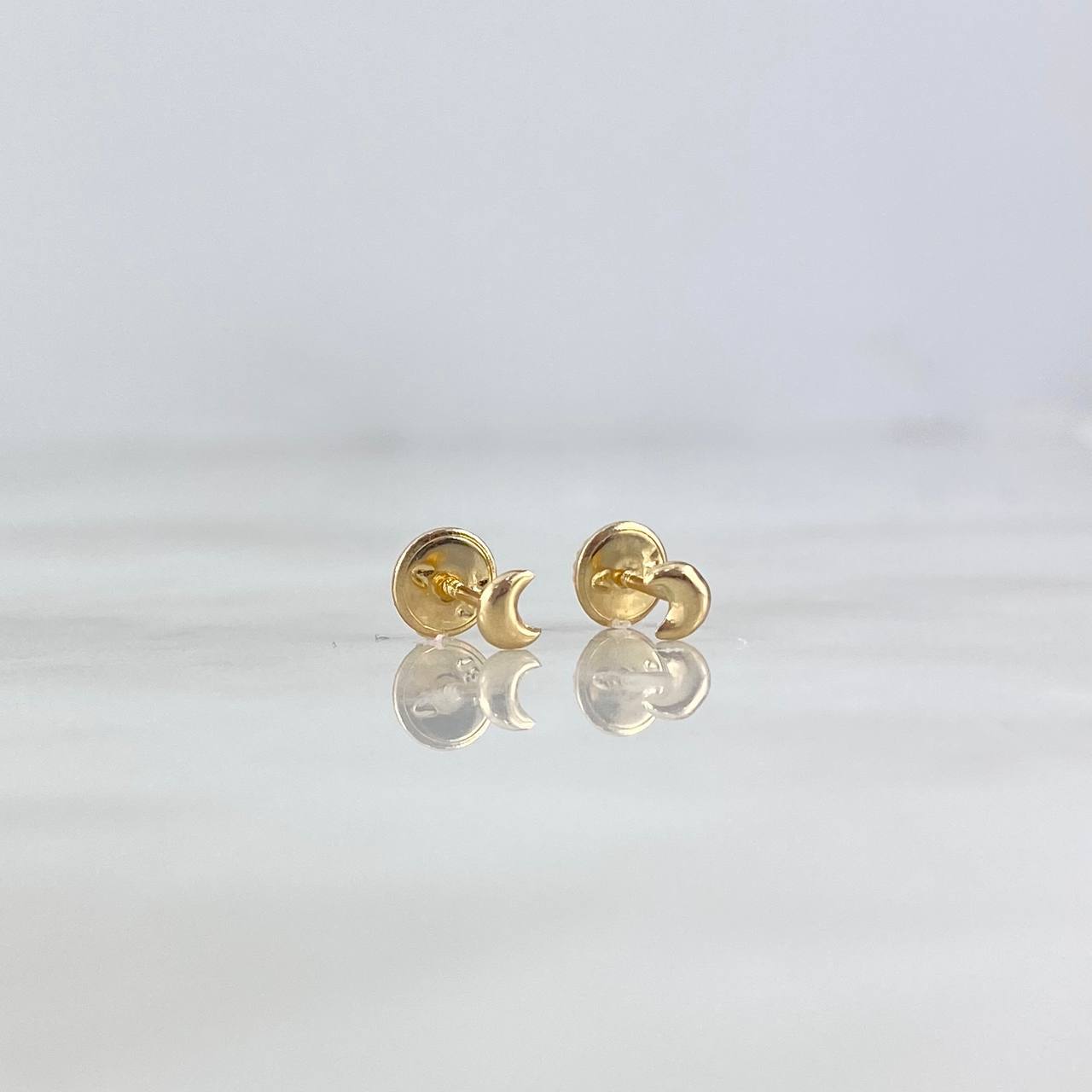 Topos Media Luna 0.4gr / Oro Amarillo 18K *