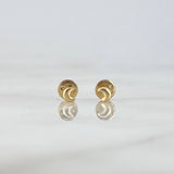 Topos Media Luna 0.4gr / Oro Amarillo 18K *