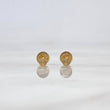 Topos Circulo 0.4gr / Diamantado Oro Amarillo