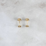 Topos Corazón 0.5gr / 4mm Oro Amarillo 18K