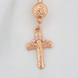 Rosario Virgen Milagrosa 19.15gr / 41cm / 6mm-8mm Oro Rosa 18K