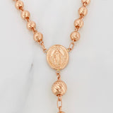 Rosario Virgen Milagrosa 19.15gr / 41cm / 6mm-8mm Oro Rosa 18K