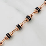 Cadena Rustica Barril 17.95gr / 73cm / 4.2mm Oro Rosa 18K