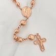 Rosario Virgen Milagrosa 19.6gr / 42cm / 6mm-8mm Oro Rosa 18K