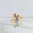 Anillo Tu Y Yo 2.05gr / T7 1/4 / Tres Oros 18K
