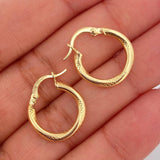 Candongas Solara 1.45gr / 2cm / Oro Amarillo 18K &