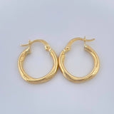 Candongas Solara 1.45gr / 2cm / Oro Amarillo 18K &