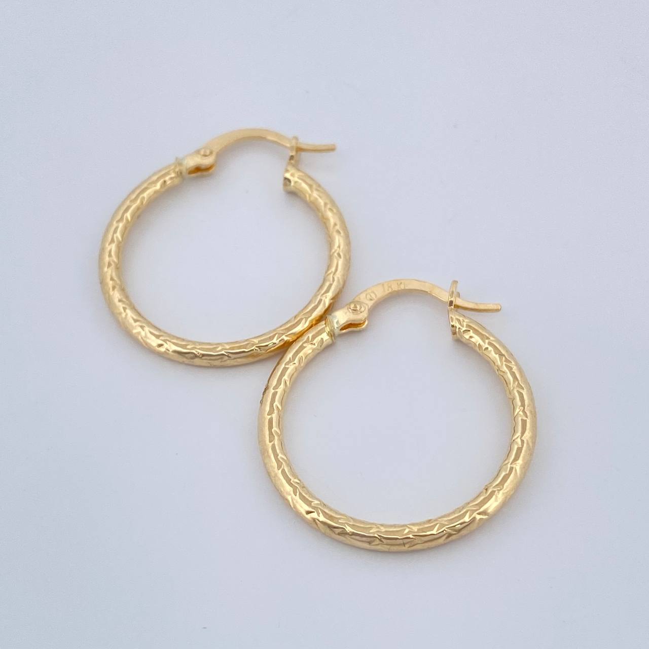 Candongas Kataleya 1.45gr / 2.5cm / Oro Amarillo 18K &