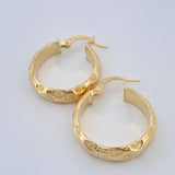 Candongas Lary 2.6gr / 2.5cm / Oro Amarillo 18K &
