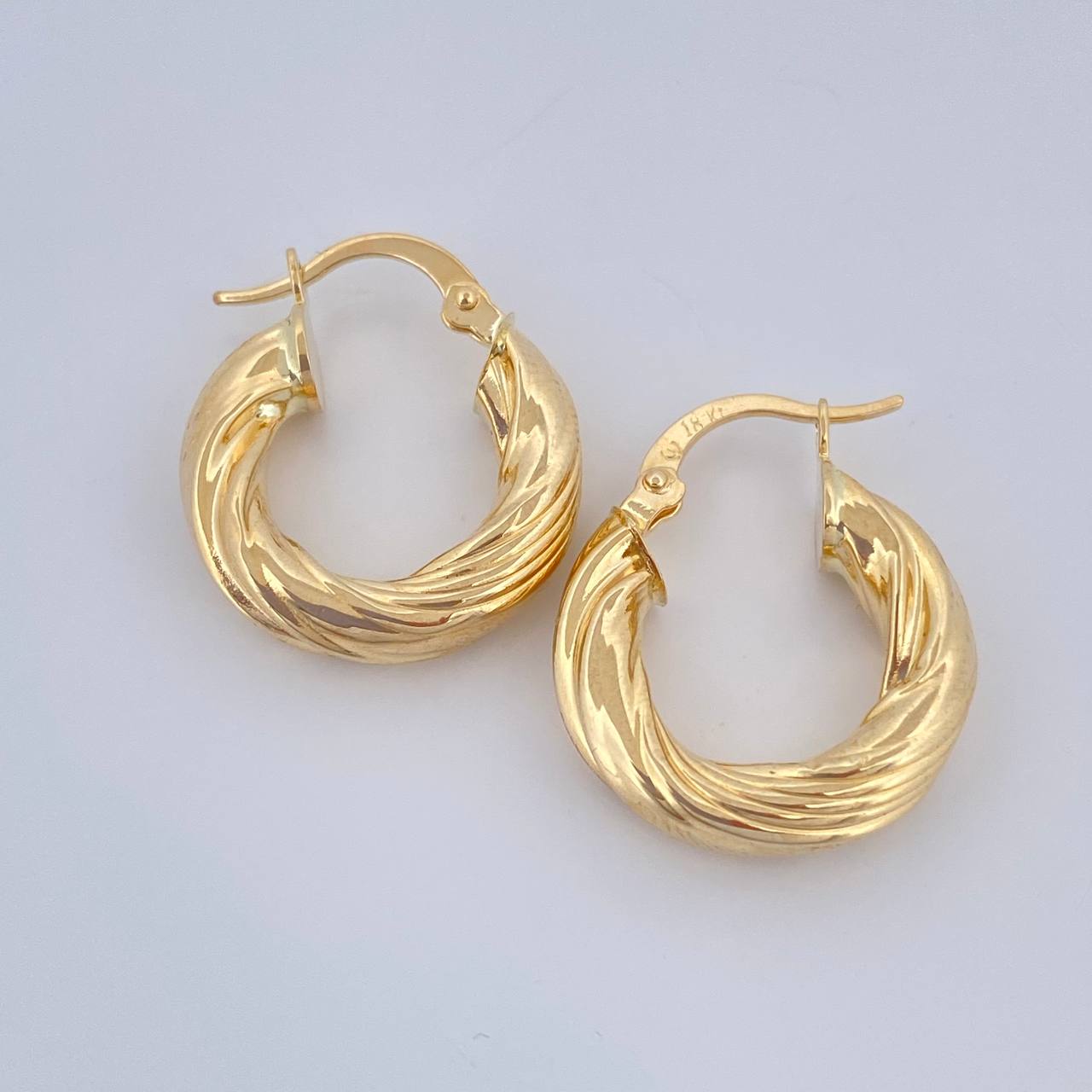 Candongas Rudi 2.75gr / 2cm / Oro Amarillo 18K &