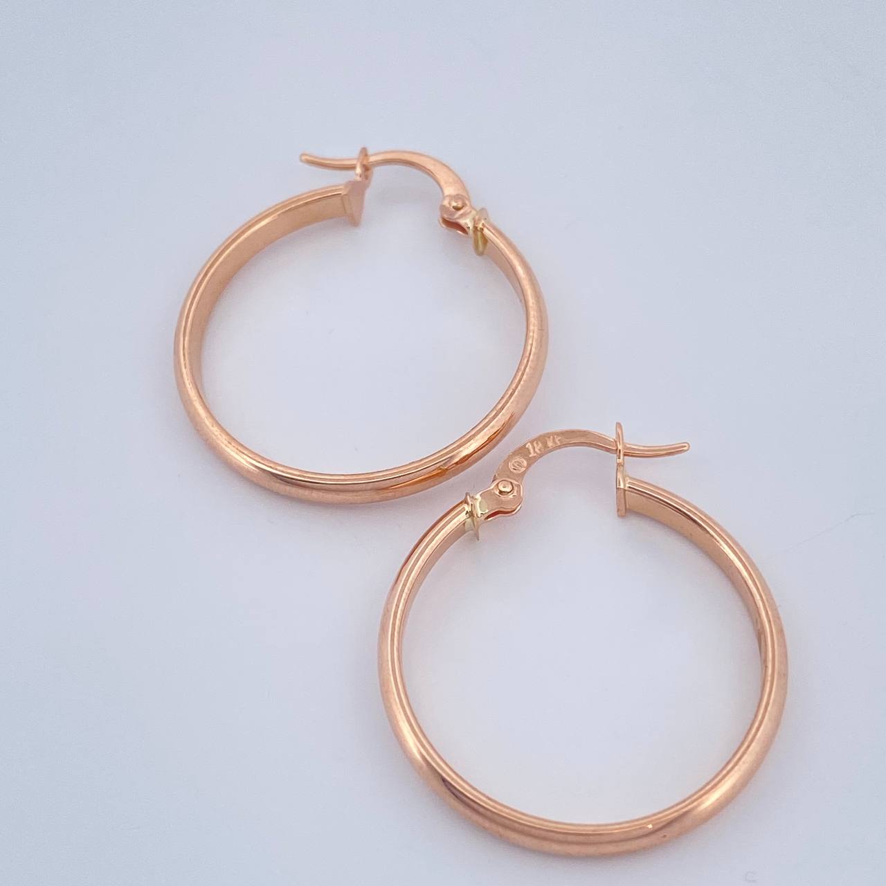 Candongas Nati 1.7gr / 2.6cm / Oro Rosa 18K &