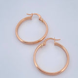 Candongas Nati 1.7gr / 2.6cm / Oro Rosa 18K &