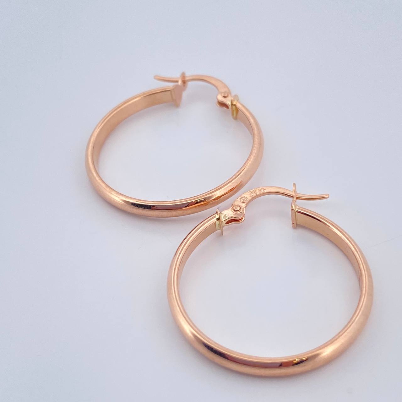 Candongas Nati 1.7gr / 2.6cm / Oro Rosa 18K &