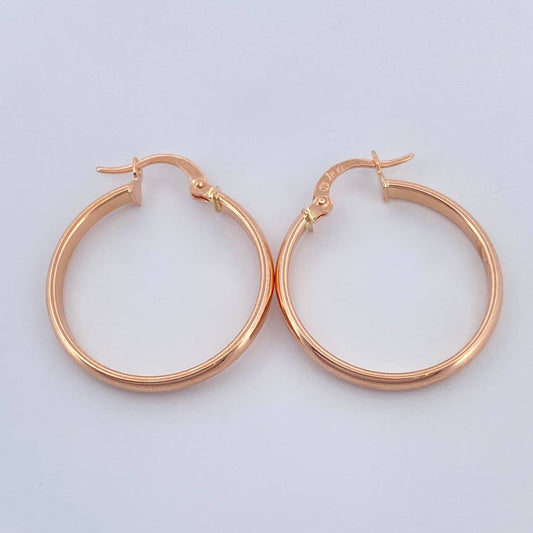 Candongas Nati 1.7gr / 2.6cm / Oro Rosa 18K &