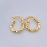 Candongas Amber 1.05gr / 1.5cm / Oro Amarillo 18K &