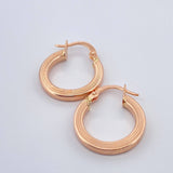 Candongas Andy 1.75gr / 2cm / Oro Rosa 18K &