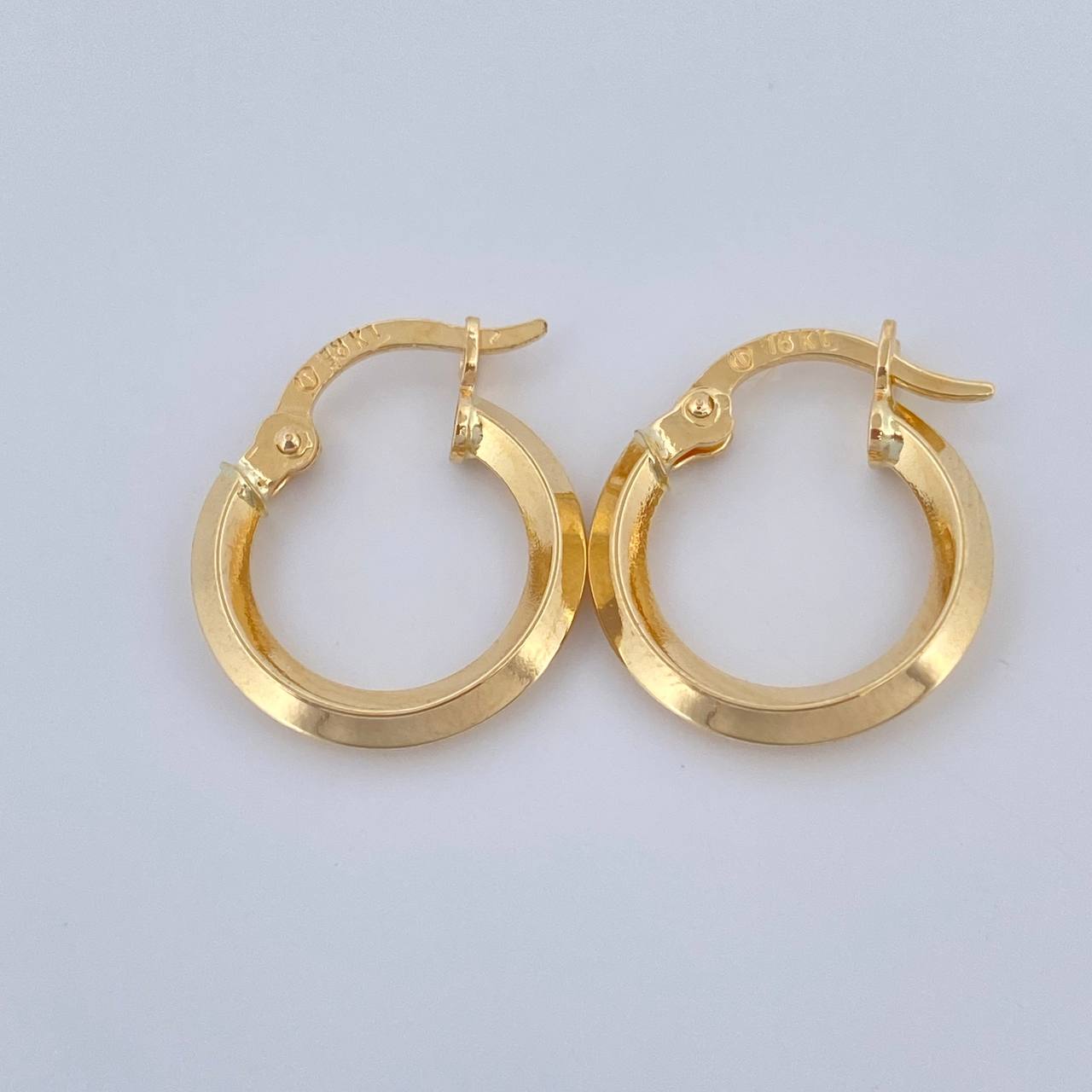 Candongas Clau 1.3gr / 1.7cm / Oro Amarillo 18K &