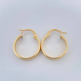 Candongas Miku 1.35gr / 2cm / Oro Amarillo 18K &