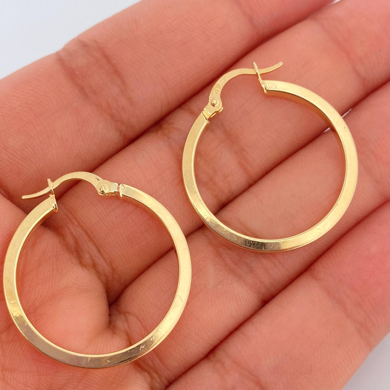 Candongas Miku 1.95gr / 3cm / Oro Amarillo 18K &