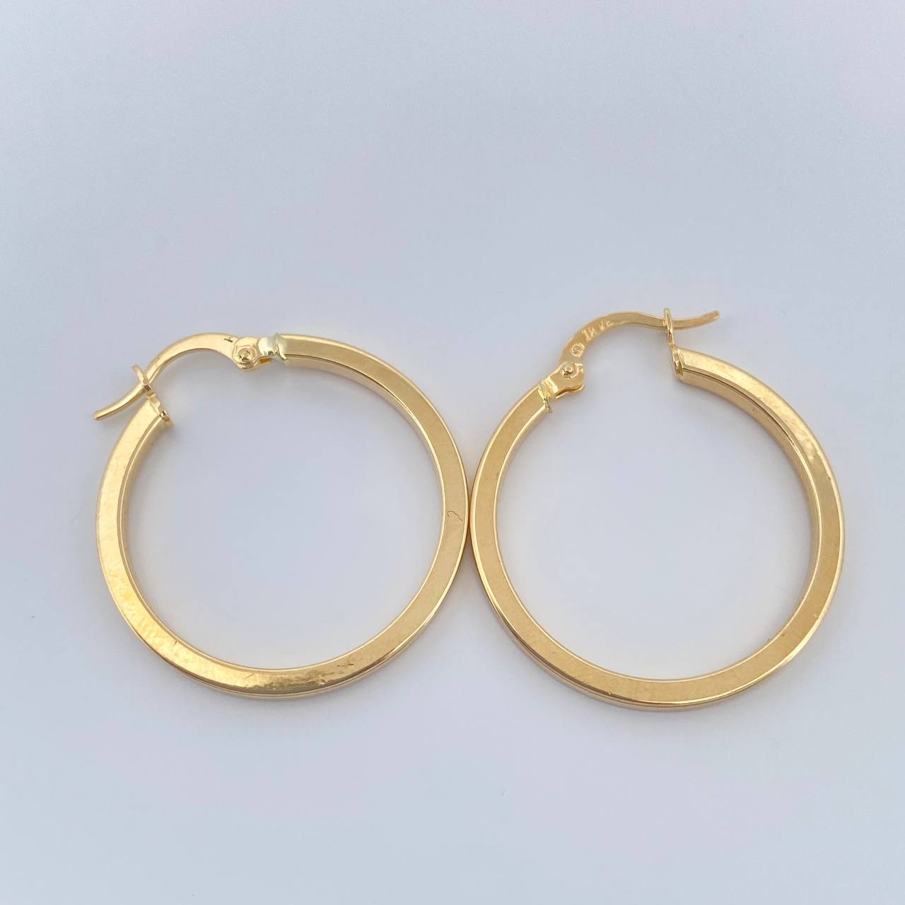 Candongas Miku 1.95gr / 3cm / Oro Amarillo 18K &