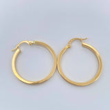 Candongas Miku 1.95gr / 3cm / Oro Amarillo 18K &