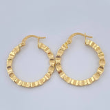 Candongas Said 1.85gr / 2.6cm / Oro Amarillo 18K &