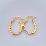 Candongas Asby 1.25gr / 2cm / Oro Amarillo 18K &