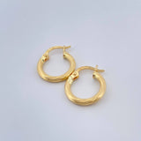 Candongas Lore 1.1gr / 1.8cm / Oro Amarillo 18K &