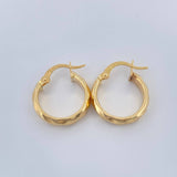 Candongas Nia 1.7gr / 1.8cm / Oro Amarillo 18K &