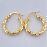 Candongas Kari 1.95gr / 2cm / Oro Amarillo 18K &