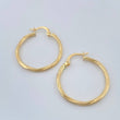 Candongas Lore 1.65gr / 2.8cm / Oro Amarillo 18K &