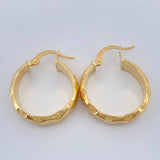 Candongas Lary 2.6gr / 2.5cm / Oro Amarillo 18K &