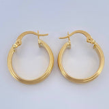 Candongas Winter 1.9gr / 2cm / Oro Amarillo 18K &