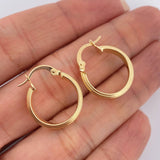 Candongas Winter 1.9gr / 2cm / Oro Amarillo 18K &