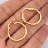 Candongas Zion 1.45gr / 2.3cm / Oro Amarillo 18K &