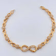 Pulso Esferas Infinitos 10.95gr / 19cm / 5mm Oro Amarillo 18K %